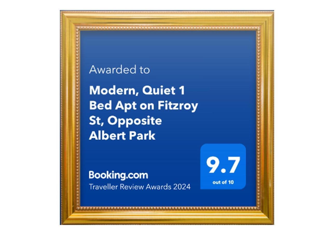Modern Quiet 1 & 2 Bed Apt Opposite Albert Park Мельбурн Экстерьер фото